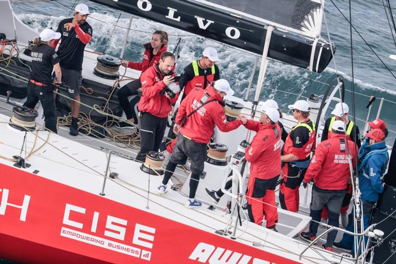 WindWhisper Racing Team wins the VO65 In-Port race in Alicante - The Ocean Race photo copyright Sailing Energy / The Ocean Race taken at  and featuring the Volvo One-Design class