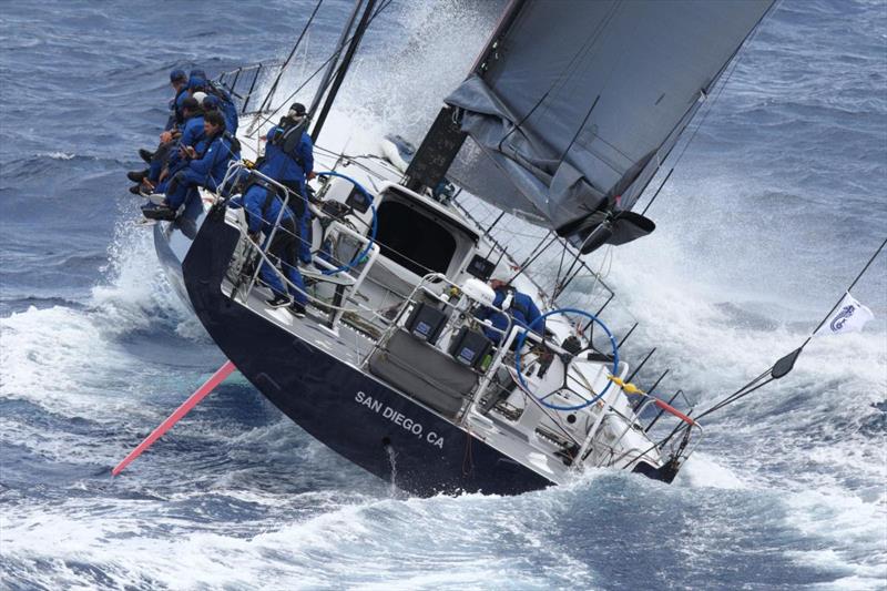 Pyewacket 70 takes Monohull Line Honours in the 2023 RORC Caribbean 600 - photo © Tim Wright / Photoaction.com