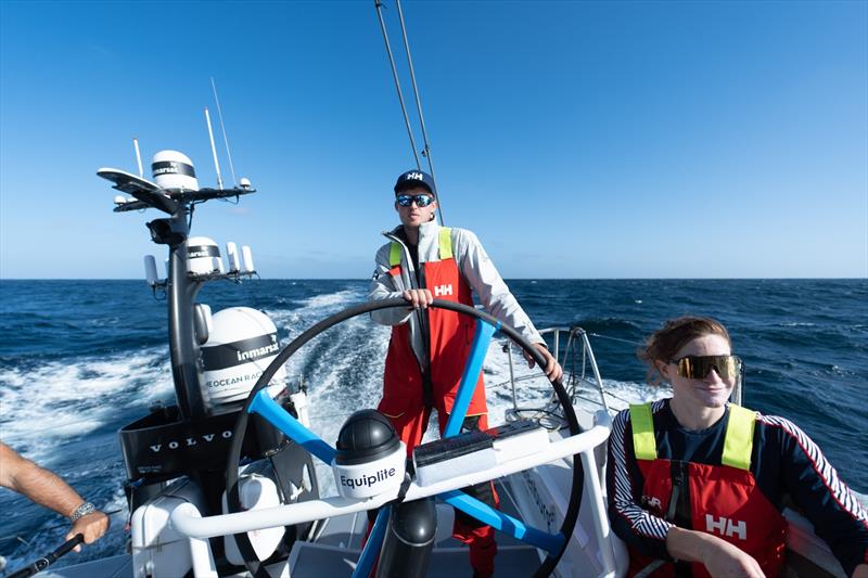Team JAJO with at the helm skipper Jelmer van Beek and Joy Fitzgerald a the right - photo © Brend Schuil / Team JAJO