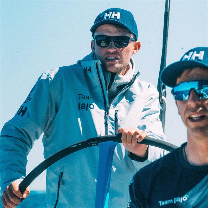 Team JAJO with at the helm skipper Jelmer van Beek and Nicholas Heiner at the right photo copyright Brend Schuil / Team JAJO taken at  and featuring the Volvo One-Design class
