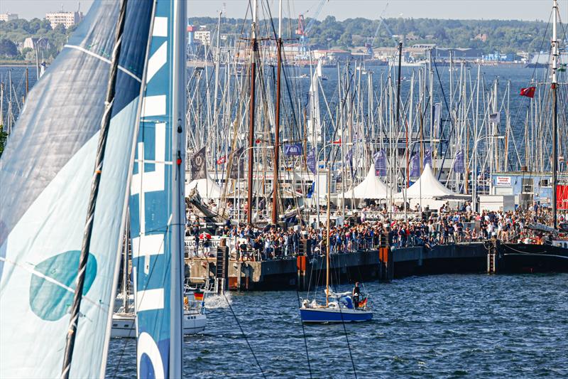 The Ocean Race 2022-23 - 9 June 2023. Kiel Fly-By, Biotherm photo copyright Sailing Energy / The Ocean Race taken at  and featuring the Volvo One-Design class