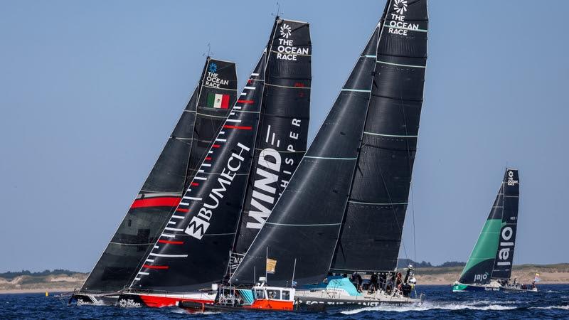 The Ocean Race VO65 Sprint Cup 2022-23 - 14 June 2023. VO65 In-Port Race in The Hague photo copyright Sailing Energy / The Ocean Race taken at  and featuring the Volvo One-Design class