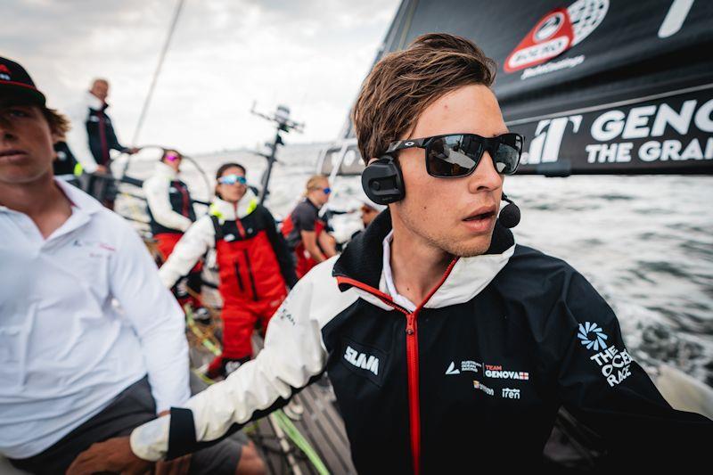 The Ocean Race Stage 3 start day onboard Austrian Ocean Racing - Team Genova - photo © Stefan Leitner / Austrian Ocean Racing - Team Genova