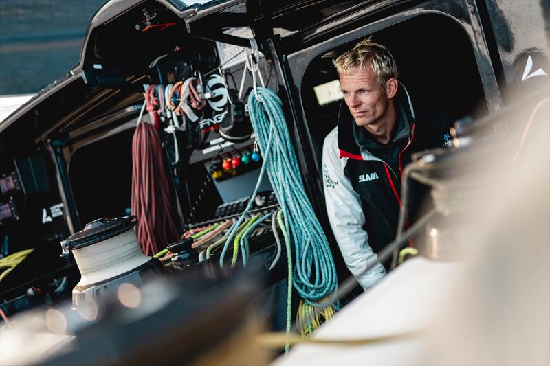 The Ocean Race VO65 Sprint Cup 2022-23 - 20 June , Stage 3, Day 5 onboard Austrian Ocean Racing powered by Team Genova. Skipper Gerwin Jansen - photo © Stefan Leitner / Austrian Ocean Racing - Team Genova / The Ocean Race