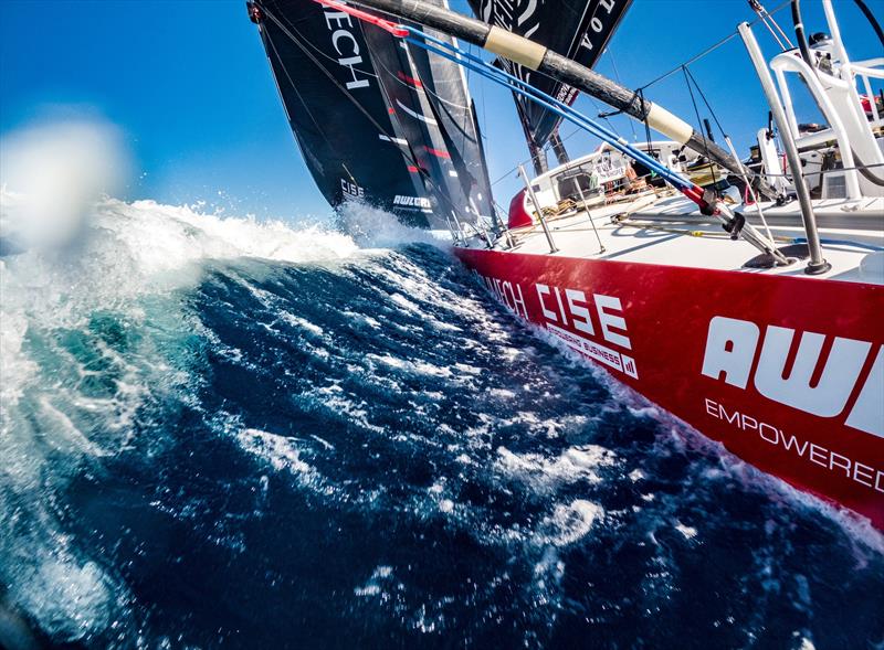 The Ocean Race VO65 Sprint Cup 2022-23 - 21 June 2023, Stage 3, Day 6 onboard WindWhisper Racing Team photo copyright Tomasz Piotrowski / WindWhisper Racing Team / The Ocean Race taken at  and featuring the Volvo One-Design class