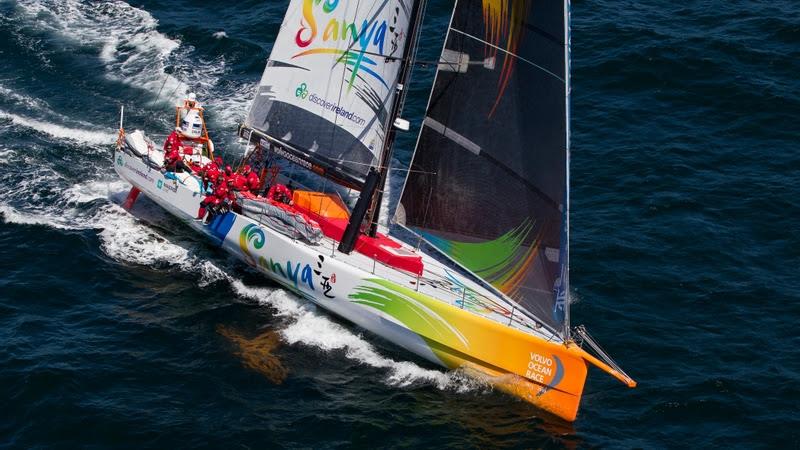 France, Lorient. 1st July 2012. Volvo Ocean Race, Leg 9 Lorient-Galway. Groupama Sailing Team - photo © Ian Roman / Volvo Ocean Race