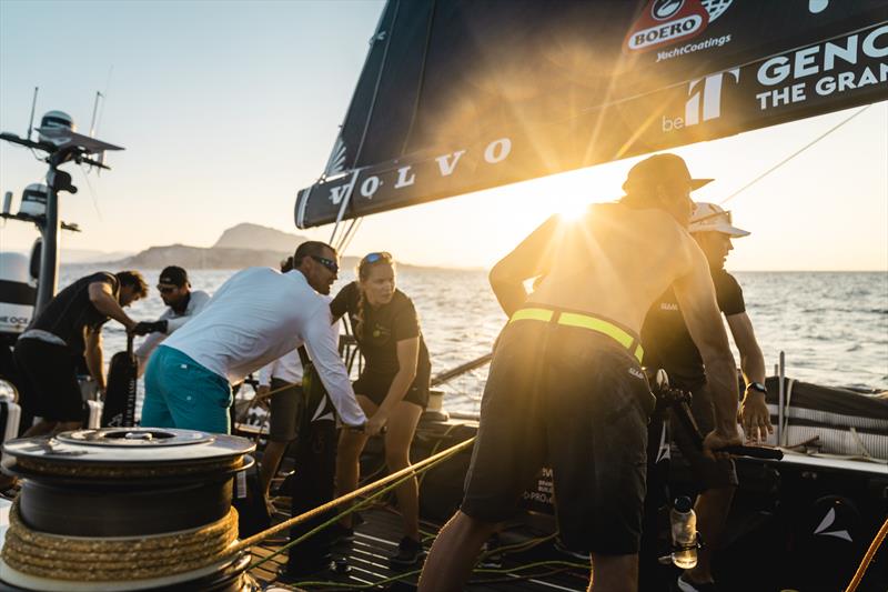 The Ocean Race VO65 Sprint Cup 2022-23 - 24 June , Stage 3, Day 9 onboard Austrian Ocean Racing powered by Team Genova photo copyright Stefan Leitner / Austrian Ocean Racing - Team Genova / The Ocean Race taken at  and featuring the Volvo One-Design class