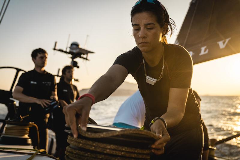 The Ocean Race VO65 Sprint Cup 2022-23 - 24 June 2023, Stage 3, Day 9 onboard Austrian Ocean Racing powered by Team Genova photo copyright Stefan Leitner / Austrian Ocean Racing - Team Genova / The Ocean Race taken at  and featuring the Volvo One-Design class