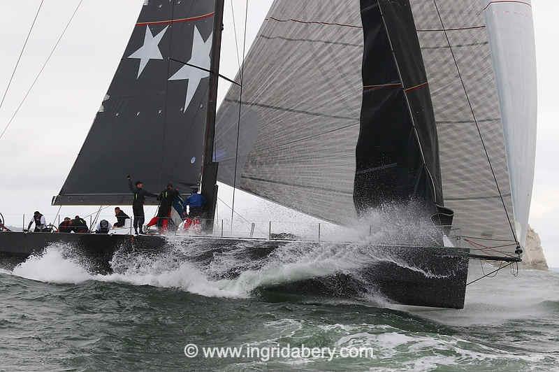 2023 Round the Island Race photo copyright Ingrid Abery / www.ingridabery.com taken at Island Sailing Club, Cowes and featuring the Volvo 70 class