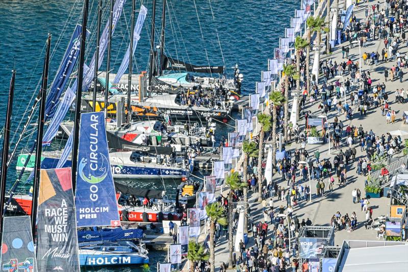 The Ocean Race 2022-23. 14 January 2023, Ocean Live Park aerial view - photo © Sailing Energy / The Ocean Race