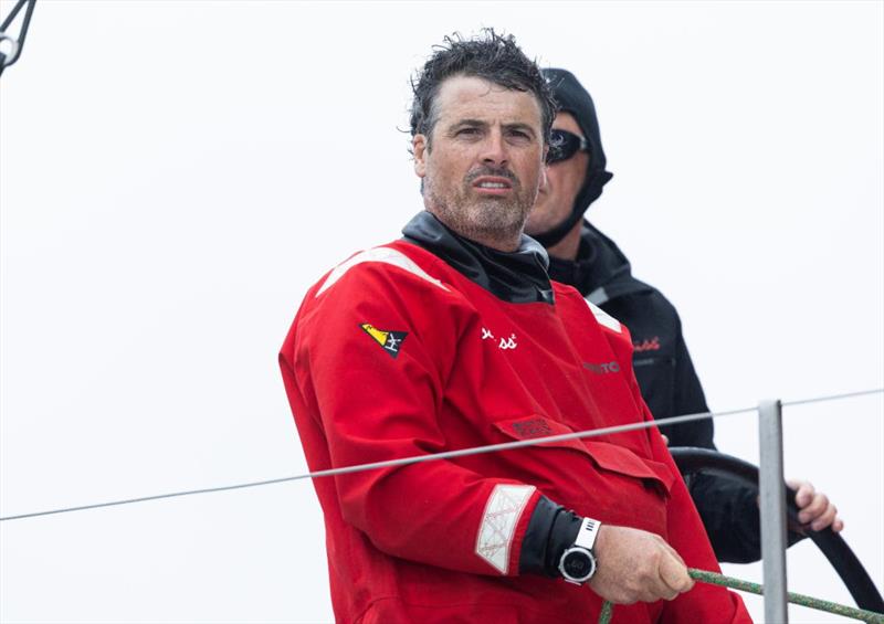 Tschüss 2 trimmer and helmsman Nicholas O‘Leary - Transatlantic Race 2025 - photo © Lloyd Images / RORC