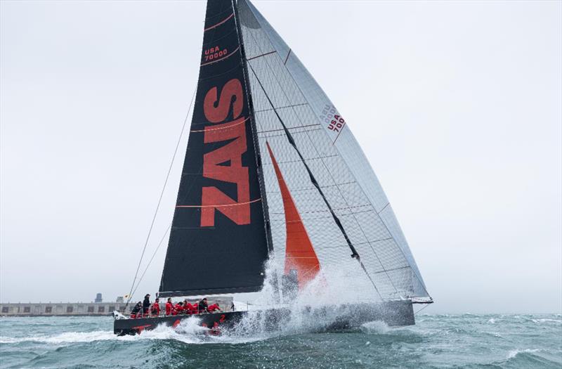 Powering towards the finish off the Royal Yacht Squadron - Transatlantic Race 2025 - photo © Lloyd Images / RORC