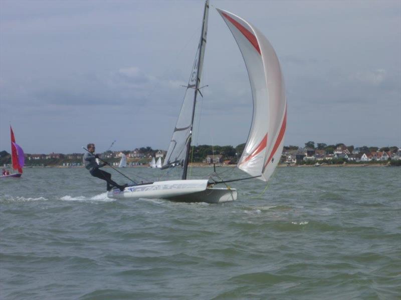 SLOSH inter-club race at Seafarers 2015 photo copyright Justin Churcher taken at Seafarers Sailing Club and featuring the Vortex class