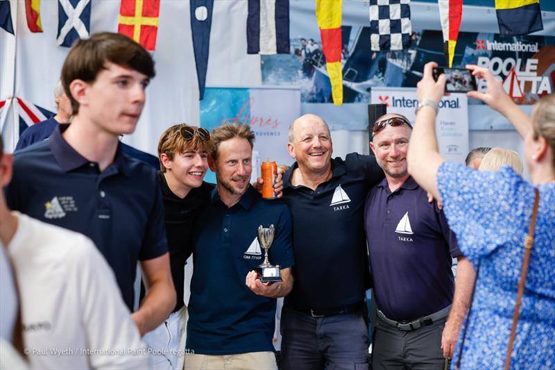 Tarka team members at the International Paint Poole Regatta 2026 Prize Giving - photo © Paul Wyeth / www.pwpictures.com