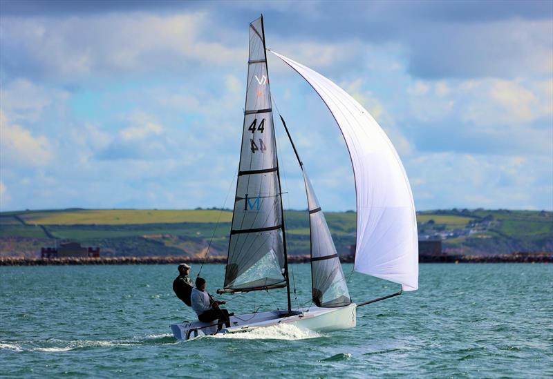 The VX Air on Portland Harbour photo copyright Mark Jardine taken at Weymouth & Portland National Sailing Academy and featuring the VX Air class