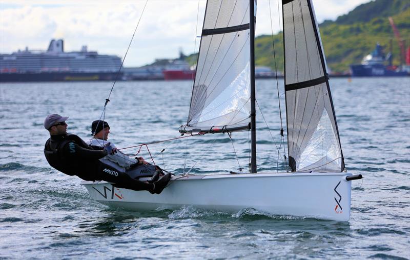 The VX Air on Portland Harbour photo copyright Mark Jardine taken at Weymouth & Portland National Sailing Academy and featuring the VX Air class