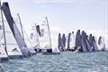 30 VX Ones make for an awesome sight on the start line during the VX One Australian Nationals at the Royal Queensland Yacht Squadron