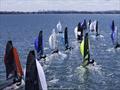 Racing towards Brisbane, literally, during the VX One Australian Nationals at the Royal Queensland Yacht Squadron