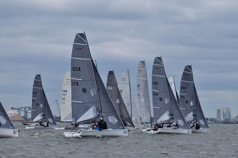 VX One North American Championship at Gulfport day 1 photo copyright Christopher Howell taken at Gulfport Yacht Club and featuring the VX One class