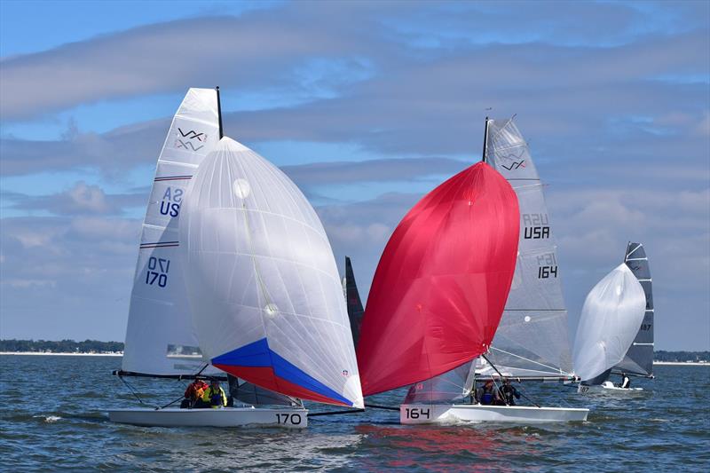 VX One North American Championship at Gulfport day 1 photo copyright Christopher Howell taken at Gulfport Yacht Club and featuring the VX One class