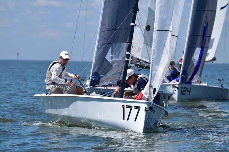 Marcus & Andrew Eagan win the VX One North American Championship at Gulfport photo copyright Christopher Howell taken at Gulfport Yacht Club and featuring the VX One class