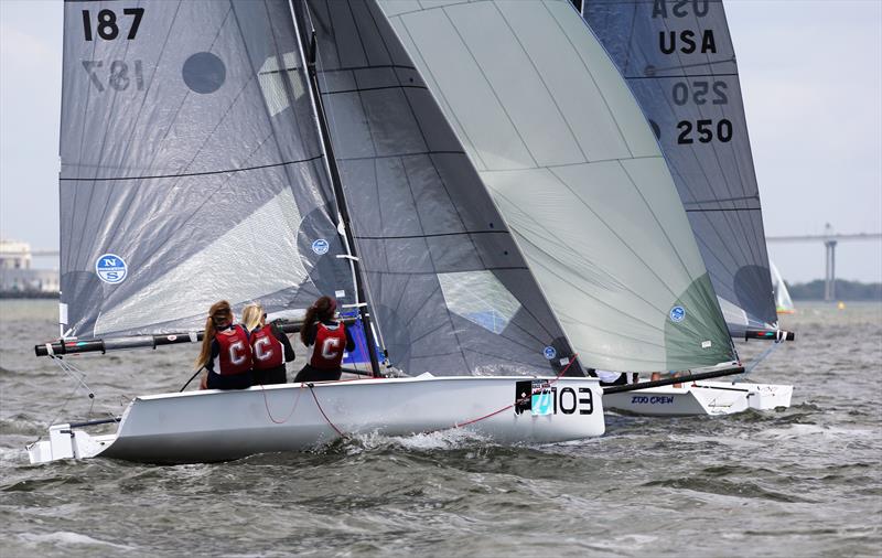 Paris Henken VX One sailing at Sperry Charleston Race Week photo copyright Priscilla Parker taken at Charleston Yacht Club and featuring the VX One class