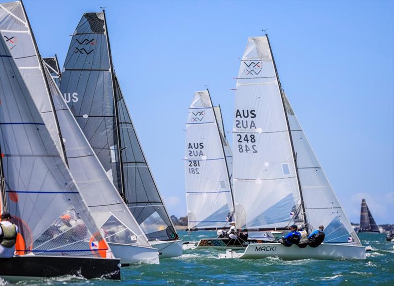 Mack One out in front in the VX One Australian Championship - 2019 Festival of Sails, Final Day - photo © Salty Dingo