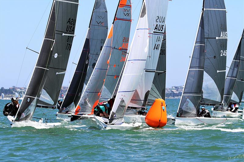 VX One class racing - Sail Port Stephens photo copyright Mark Rothfield taken at Port Stephens Yacht Club and featuring the VX One class