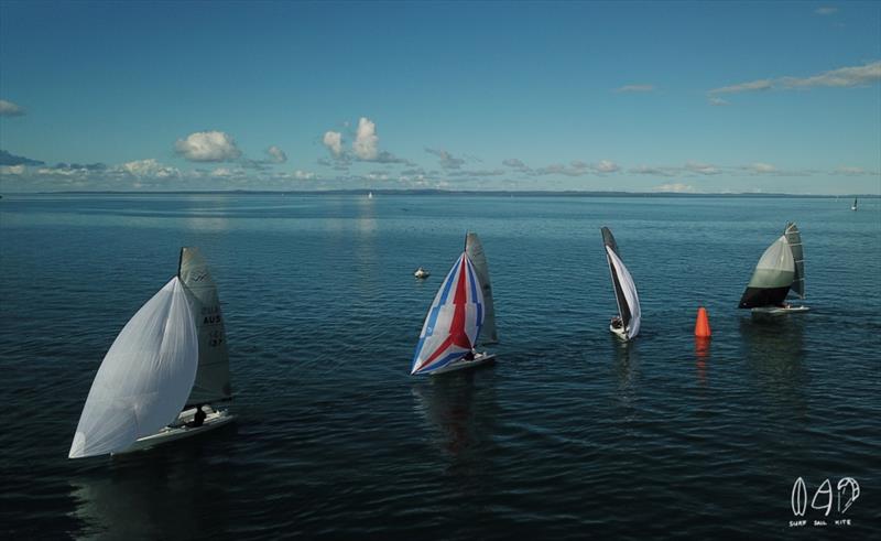 Day 2 - 2019 VX One Winter Nationals photo copyright Mitchell Pearson / SurfSailKite taken at Royal Queensland Yacht Squadron and featuring the VX One class