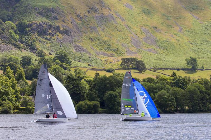 VX Ones in the Lord Birkett Memorial Trophy 2019 photo copyright Tim Olin / www.olinphoto.co.uk taken at Ullswater Yacht Club and featuring the VX One class