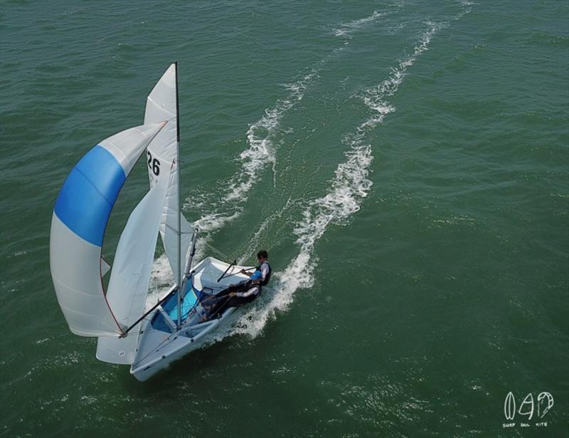 Day 2 - 2019 Sail Brisbane photo copyright Mitch Pearson / Surf Sail Kite taken at Royal Queensland Yacht Squadron and featuring the VX One class