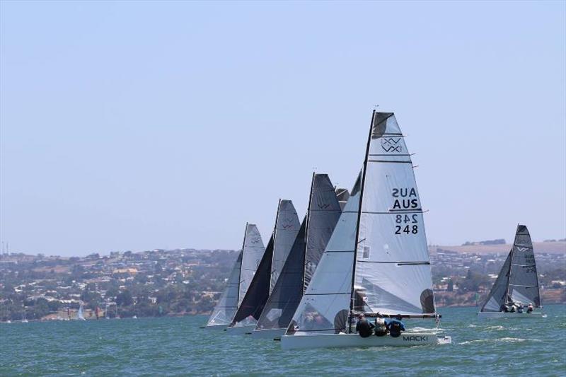 2020 Australian VX One Championships photo copyright Brett Whitbread taken at Lake Macquarie Yacht Club and featuring the VX One class