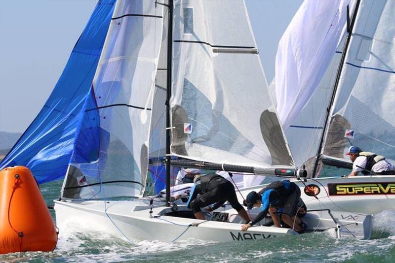 2020 Australian VX One Championships photo copyright Brett Whitbread taken at Lake Macquarie Yacht Club and featuring the VX One class