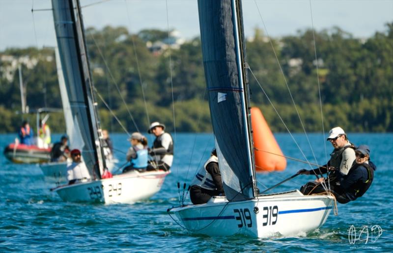 VX One Winter Nationals photo copyright Mitchell Pearson / SurfSailKite taken at Royal Queensland Yacht Squadron and featuring the VX One class