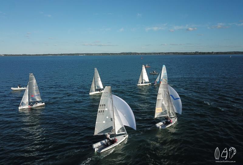 VX One Winter Nationals photo copyright Mitchell Pearson / SurfSailKite taken at Royal Queensland Yacht Squadron and featuring the VX One class