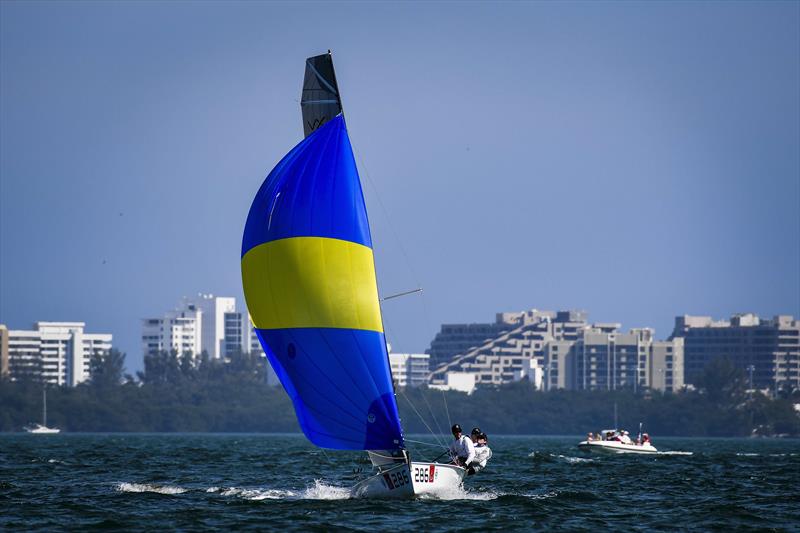 All set for the Bacardi Cup Invitational Regatta  photo copyright Martina Orsini taken at Coconut Grove Sailing Club and featuring the VX One class