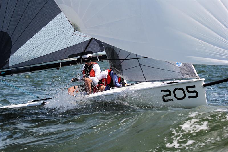 2022 Charleston Race Week day 1 photo copyright Priscilla Parker / Charleston Race Week taken at Charleston Yacht Club and featuring the VX One class