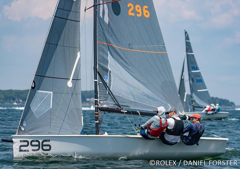 Tudo Bem on day 2 of 2022 NYYC Race Week at Newport photo copyright Rolex / Daniel Forster taken at New York Yacht Club and featuring the VX One class