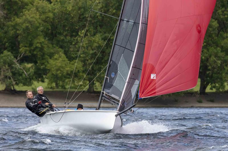 David Clarke, Tim Emery & Andrew Smith 5th overall in the 61st Lord Birkett Memorial Trophy at Ullswater  photo copyright Tim Olin / www.olinphoto.co.uk taken at Ullswater Yacht Club and featuring the VX One class