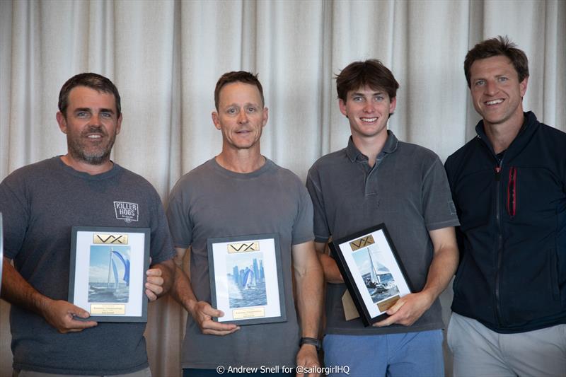 Nash Advisory VX One Australian Nationals (l-r) Brett Whitbread, Danny Fuller, Brayden Daunt photo copyright Andrew Snell for @sailorgirlHQ taken at Royal Brighton Yacht Club and featuring the VX One class