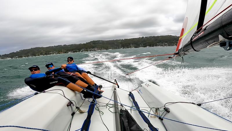 Onboard the VX One with The Beast Sailing Team - Youth and Open AUS National Champions photo copyright VX One International Class Association taken at  and featuring the VX One class
