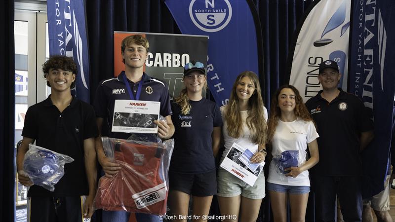 All of the seven Youth helms at the VX One Australian Nationals photo copyright Sunset Media / @sailorgirlhq taken at Royal Queensland Yacht Squadron and featuring the VX One class