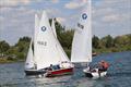 Nip and tuck on the start-line - Wanderer open meeting at West Oxfordshire SC © Stewart Eaton