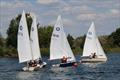 Hardening up for the beat in race 2 - Wanderer open meeting at West Oxfordshire SC © Stewart Eaton