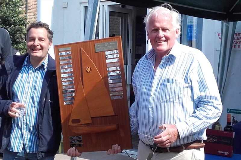 Philip Meadowcroft & Adam Wickenden win the Wanderer Inlands at Whitstable - photo © Wanderer class