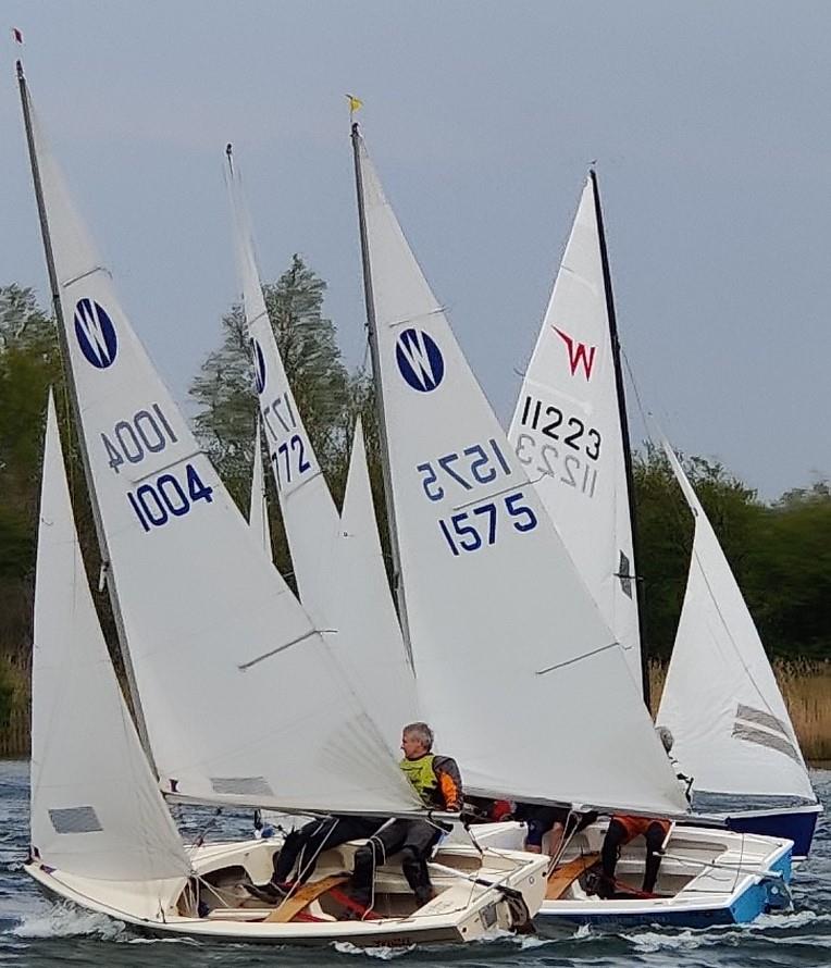 Wanderers at West Oxfordshire SC photo copyright Vicky King taken at West Oxfordshire Sailing Club and featuring the Wanderer class