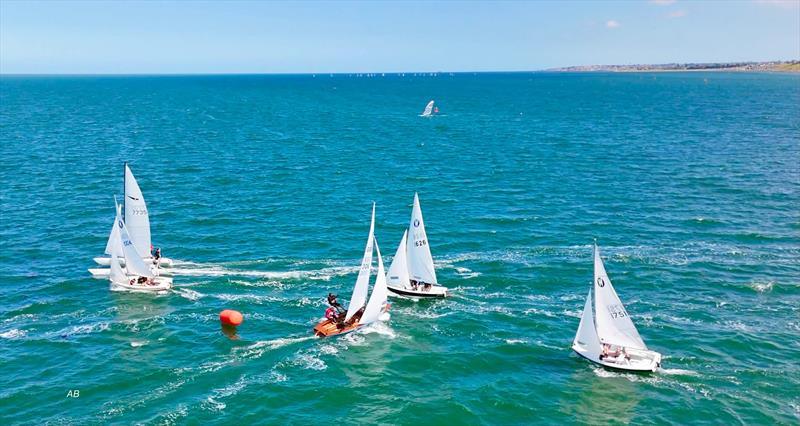 2025 Wanderer Nationals at Whitstable - The wonderful sight of a Flying Dutchman at Whitstable - photo © Ayan Videography