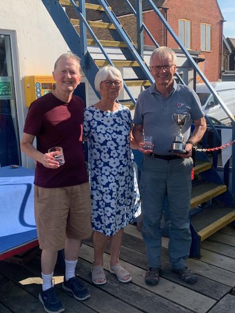 2025 Wanderer Nationals at Whitstable - Ian Simpson and Dave Bardwell photo copyright Elizabeth Doggart taken at Whitstable Yacht Club and featuring the Wanderer class