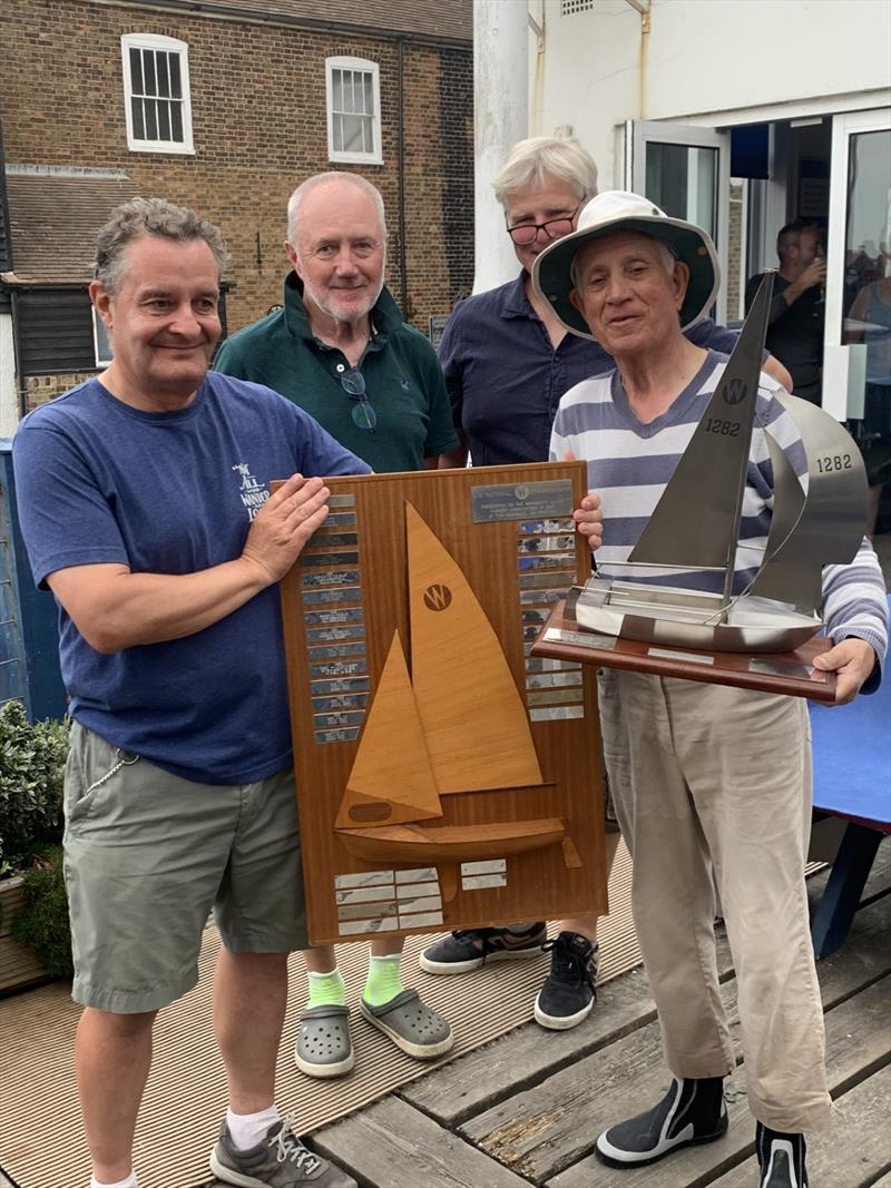Richard Maltby and Adan Wickenden win the Wanderer Nationals 2026 at Whitstable - photo © Elizabeth Doggart