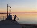 Sunset over Lake Victoria - The 2021 Australian WASZP Nationals are set for Paynesville © GLYC